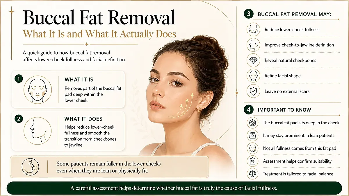 Guide to buccal fat removal benefits and process