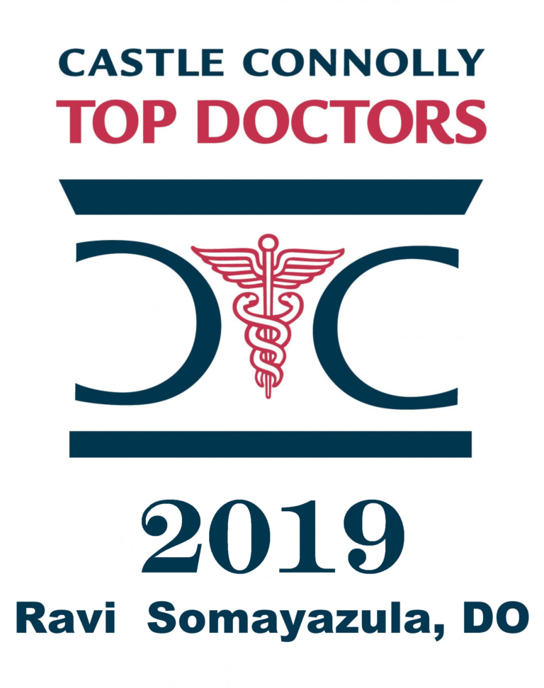 2019 Castle Connolly Top Doctor Ravi Somayazula, DO