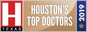 Houston's Top Doctors 2019 award logo