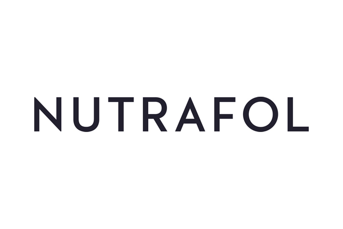 Nutrafol brand logo in bold text