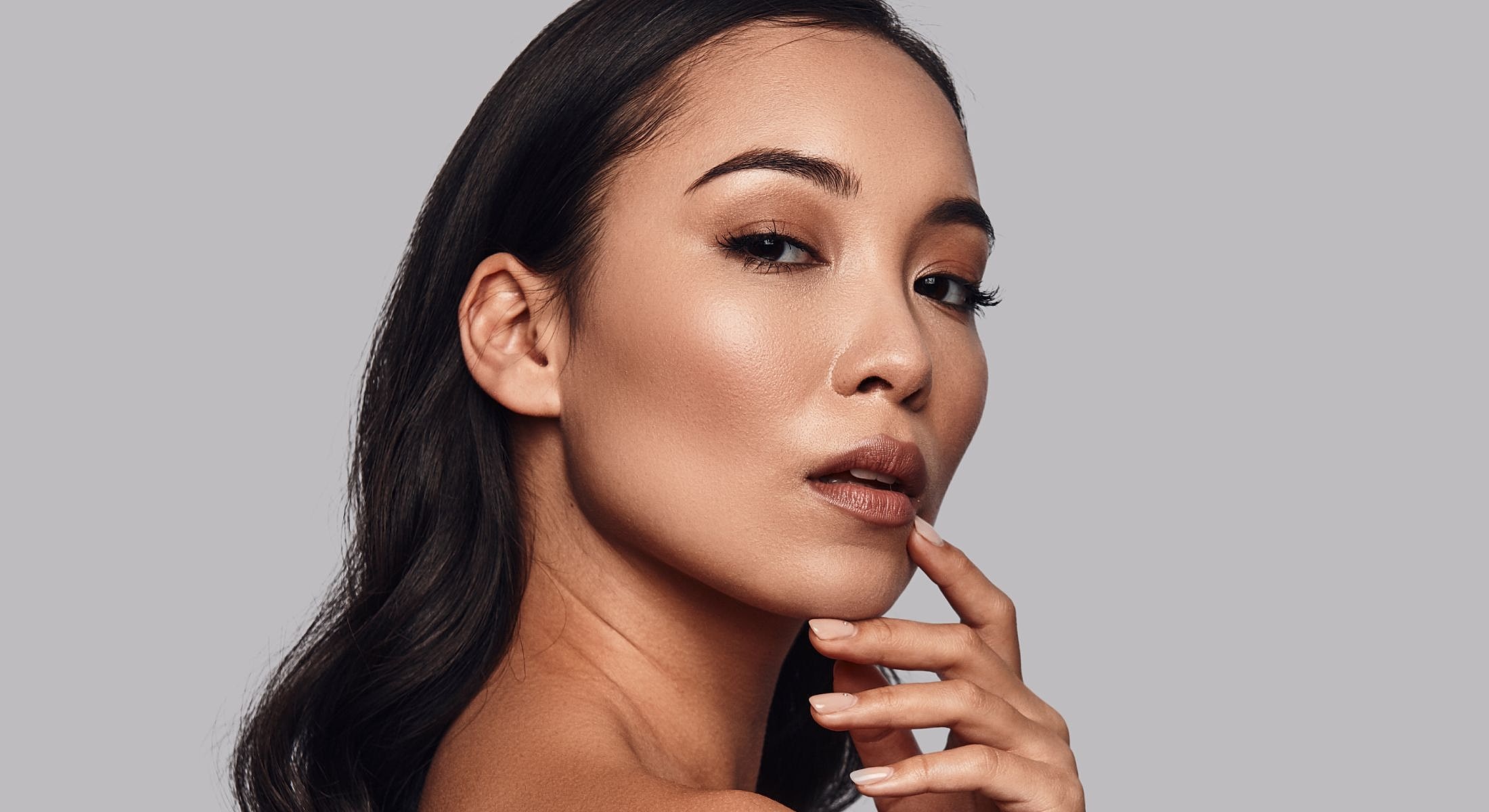 Houston Botox model with brown hair