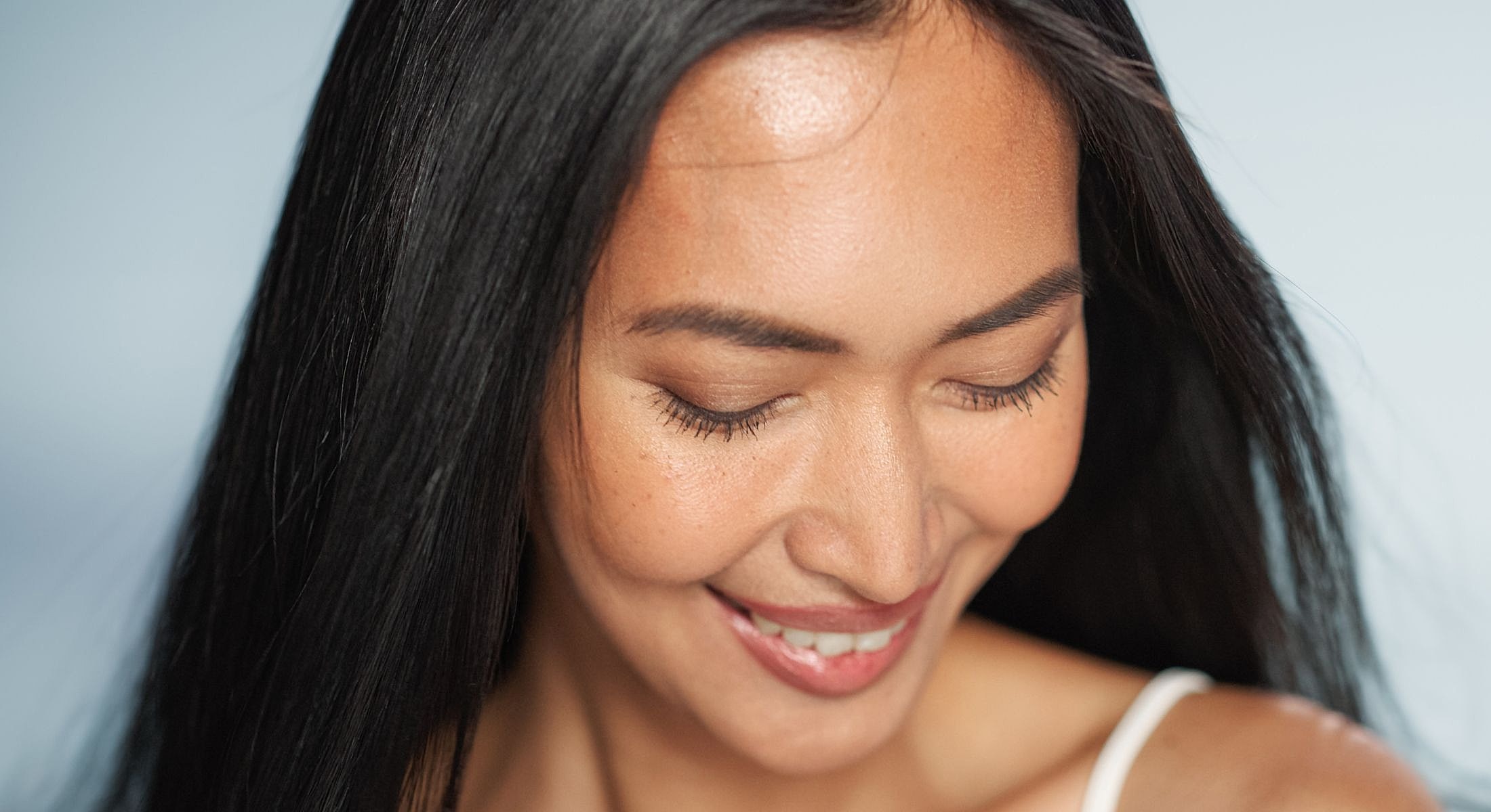 Houston Facial Fat Grafting model smiling