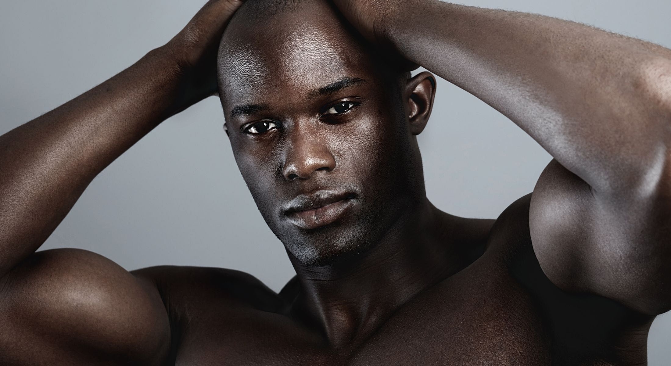 Houston Skin Rejuvenation for Men model with brown eyes